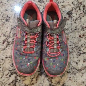 Girls Skechers Memory Foam Shoes